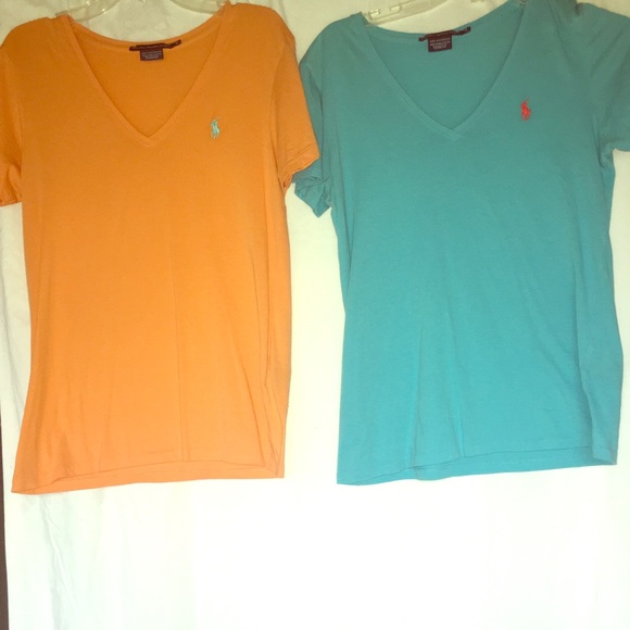 Polo Ralph Lauren Tops - Short sleeve women’s Polo V-neck.